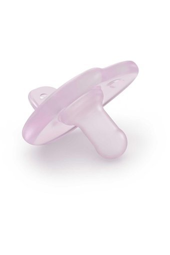 Philips Avent Soothie SCF099/22 0-6 Ay Delikli Ortodontik Yenidoğan Kiraz Uçlu Damaklı Silikon 2'li Emzik Pembe