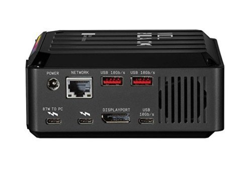 Western D50 Game Dock 1 TB USB Type C USB 3.2 Taşınabilir SSD Siyah