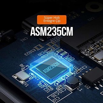 Ugreen 500 GB USB Type C USB 3.1 Gen 2 Taşınabilir SSD Siyah