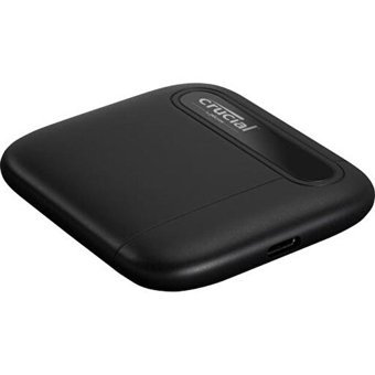 Crucial X6 CT1000X6SSD9 1 TB USB Type C USB 3.2 Gen 2 Taşınabilir SSD Siyah