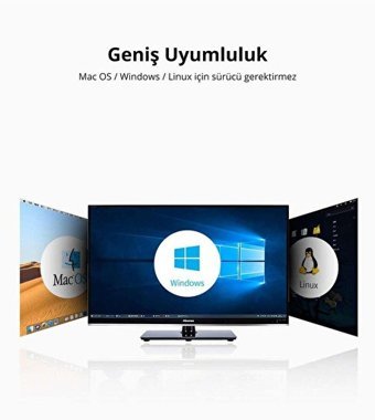 Ugreen 1 TB USB Type C USB 3.1 Gen 2 Taşınabilir SSD Siyah