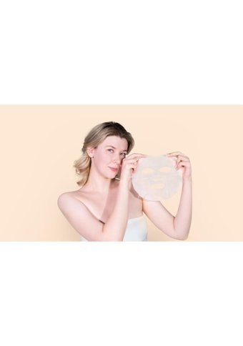Dermal Collagen Kayısı Nemlendiricili Kağıt Yüz Maskesi 16 Adet