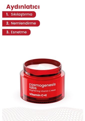 Cosmogenesis Labs Nemlendiricili Krem Yüz Maskesi