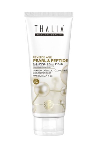 Thalia Pearl & Peptide Nemlendiricili Krem Yüz Maskesi 100 ml