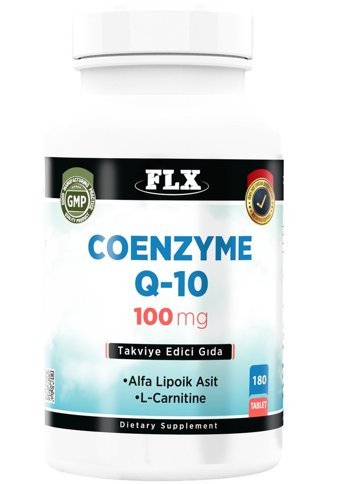 Flx Coenzyme Q-10 +Vitamin D3+K2 Yetişkin 180 Adet