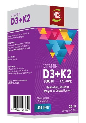 Flx Coenzyme Q-10 +Vitamin D3+K2 Yetişkin 180 Adet