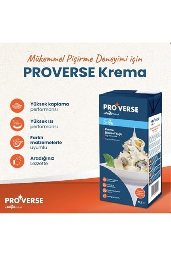 Cargill Proverse Yemeklik Krema 12x1 lt