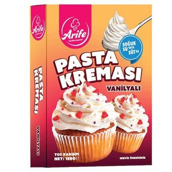 Arife Vanilyalı Pasta Kreması 150 gr