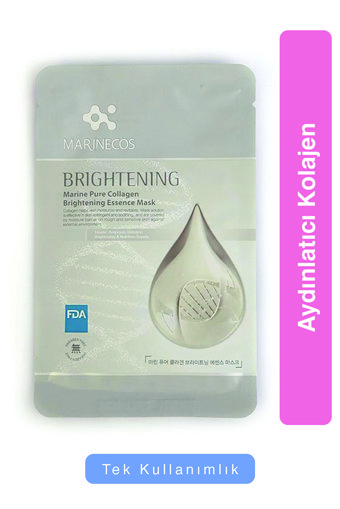 Marınecos Marine Pure Collagen Nemlendiricili Kağıt Yüz Maskesi