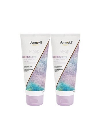 Dermokil Hologram Nemlendiricili Soyulabilir Jel Yüz Maskesi 2x75 ml
