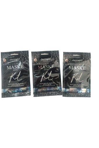 Dermokil Killi Nemlendiricili Soyulabilir Jel Yüz Maskesi 3x15 ml