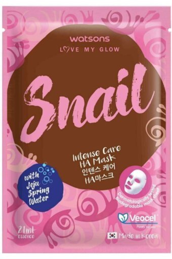 Watsons Snail Ha Nemlendiricili Kağıt Yüz Maskesi