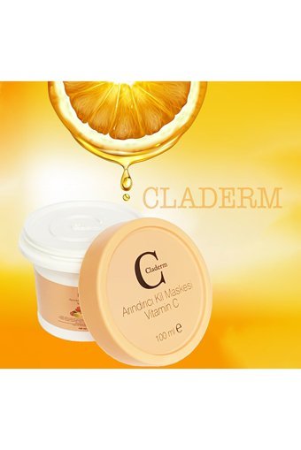 Claderm Kova – Vitamin C Killi Nemlendiricili Krem Yüz Maskesi 100 ml