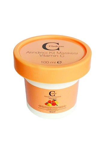 Claderm Kova – Vitamin C Killi Nemlendiricili Krem Yüz Maskesi 100 ml