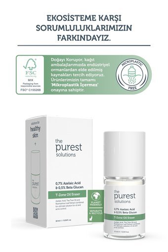 The Purest Solutions T-Zone Nemlendiricili Krem Yüz Maskesi 10 ml