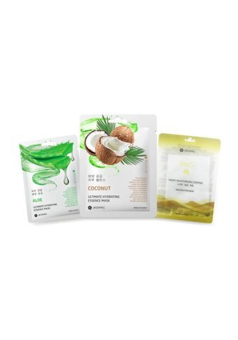 Jkosmec Coconut-Solution Snail Aloe Veralı Nemlendiricili Soyulabilir Kağıt Yüz Maskesi
