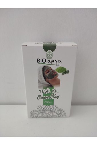 Biorganix Life Yeşil Killi Toz Yüz Maskesi