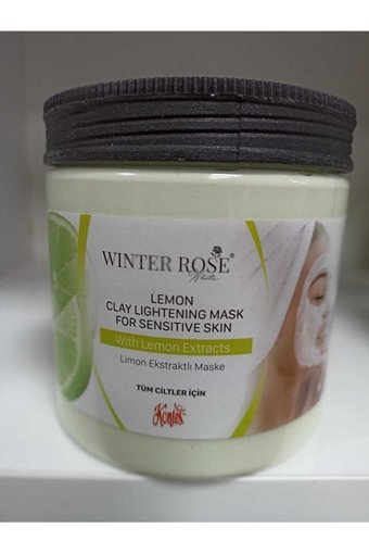 Winter Rose Limon Nemlendiricili Krem Yüz Maskesi