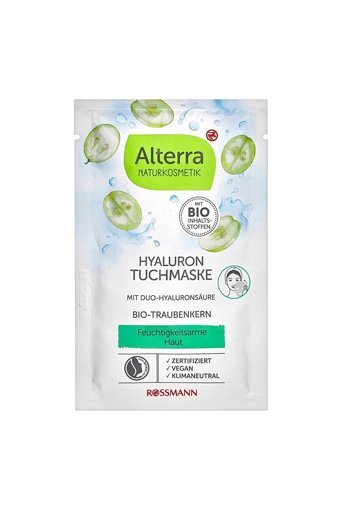 Alterra Hyaluron Nemlendiricili Kağıt Yüz Maskesi