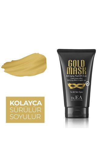 Dr. Ea Laboratories Altın Maske Nemlendiricili Soyulabilir Jel Yüz Maskesi 150 ml