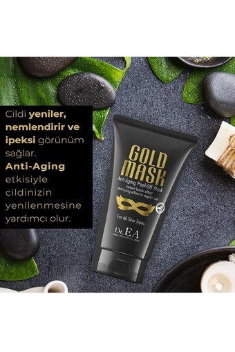 Dr. Ea Laboratories Altın Maske Nemlendiricili Soyulabilir Jel Yüz Maskesi 150 ml