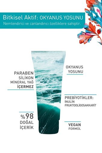 Yves Rocher Pure Algue Prebiyotik Nemlendiricili Krem Yüz Maskesi 75 ml