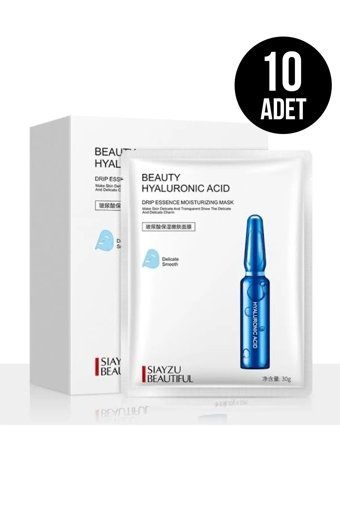 Sıayzu Beaty Hyalüronik Acid Nemlendiricili Sıvı Yüz Maskesi 10x30 gr