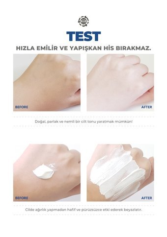 Pekah Süt Protein Özü Ve Niacinamide Nemlendiricili Krem Yüz Maskesi 150 ml