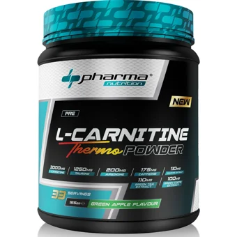 Pharma Nutrition Thermo Yeşil Elma Aromalı L-Karnitin 165 gr Toz