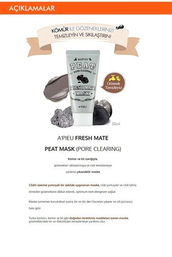 Missha Fresh Mate Soyulabilir Jel Yüz Maskesi 50 ml