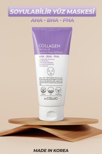 Dr. Cellıo Derma Lift Nemlendiricili Soyulabilir Krem Yüz Maskesi
