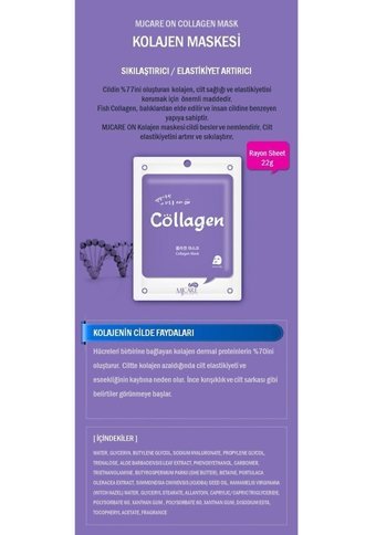 Mjcare Nemlendiricili Kağıt Yüz Maskesi 22 gr