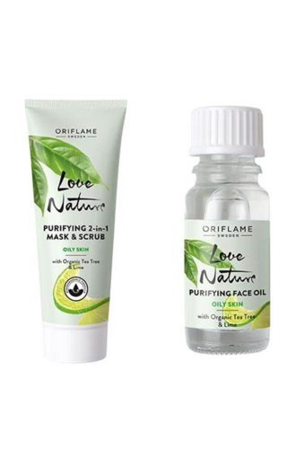 Oriflame Love Nature Krem Yüz Maskesi