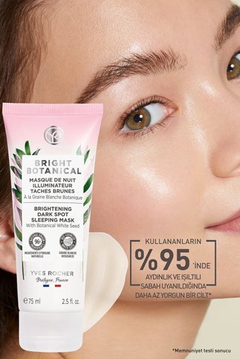 Yves Rocher Bright Botanical Nemlendiricili Jel Yüz Maskesi 75 ml