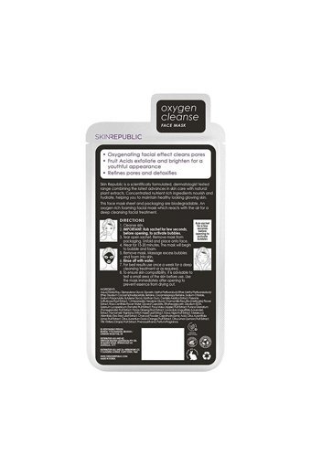 Skin Republic Bubble Purifying Kağıt Yüz Maskesi