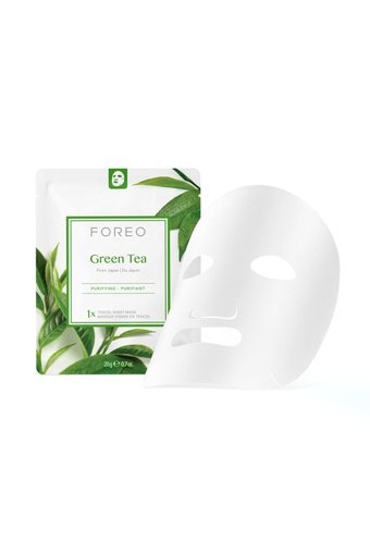 Foreo Green Tea Arındırıcı Nemlendiricili Kağıt Yüz Maskesi 3 Adet