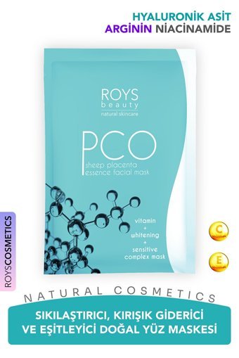 Roys Beauty Kağıt Yüz Maskesi 73 ml