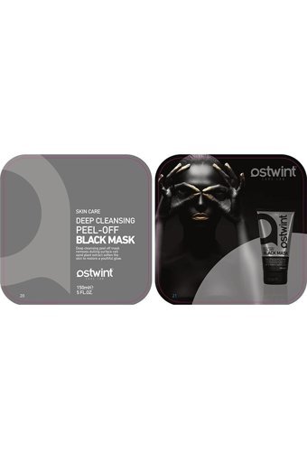 Ostwint Gold+Black Soyulabilir Jel Yüz Maskesi 2x150 ml
