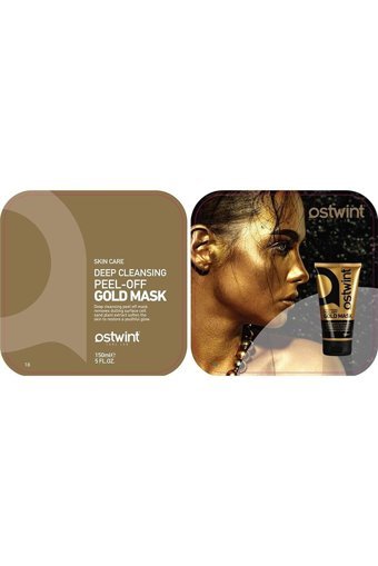Ostwint Gold+Black Soyulabilir Jel Yüz Maskesi 2x150 ml