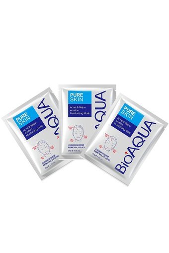 Bioaqua Kağıt Yüz Maskesi 3x30 gr