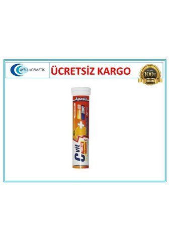 Apexis C Vitamini Portakal Yetişkin 20 Adet