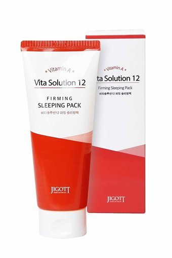 Jigott Vita Solution 12 Firming Sleeping Pack Nemlendiricili Krem Yüz Maskesi