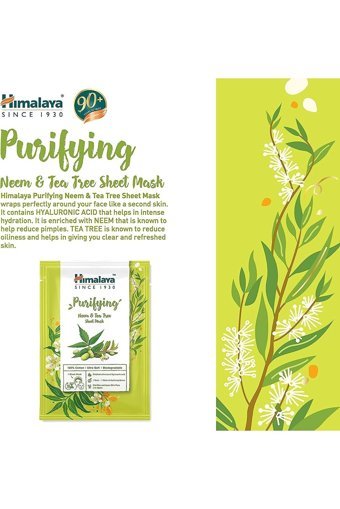 Himalaya Nemlendiricili Kağıt Yüz Maskesi 4x30 gr