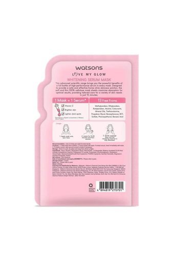 Watsons Whitening Nemlendiricili Kağıt Yüz Maskesi 2 Adet