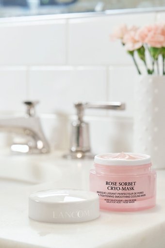 Lancome Rose Sorbet Cryo Nemlendiricili Jel Yüz Maskesi 50 ml