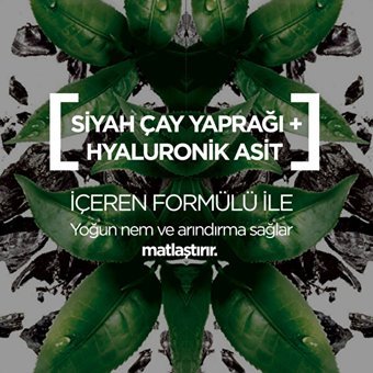 Garnier Saf Kömür Siyah Parlama Karşıtı Kağıt Yüz Maskesi