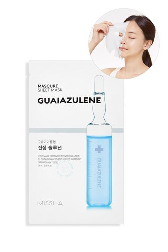 Missha Mascure Calming Nemlendiricili Soyulabilir Kağıt Yüz Maskesi