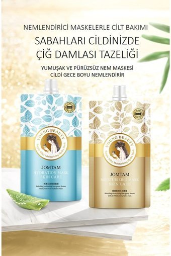 Jomtam Bal Süt Ve Shea Yağlı Besleyici Nemlendiricili Krem Yüz Maskesi 100 gr