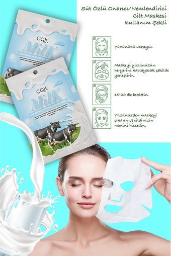Dahaus Xlm151 Nemlendiricili Kağıt Yüz Maskesi 10 Adet