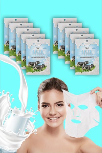 Dahaus Xlm151 Nemlendiricili Kağıt Yüz Maskesi 10 Adet